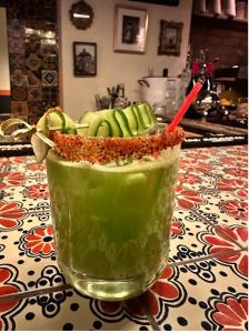 Cucumber Margarita (Photo Credit: Populares)
