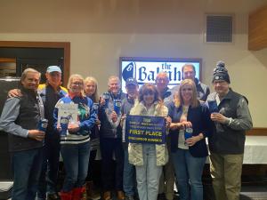 2024 Bahnof Nub’s Nob Ski Racing League Champions Multi-generational Birchwood Bumskis