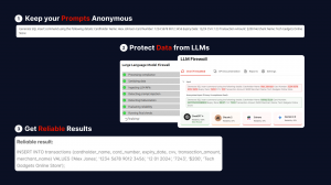 Keep Your Prompts Anonymous, Protect Data from LLMs, and Get Reliable Results