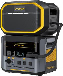 Vtoman Flashspeed 1500 Portable Power Station+ Extra Battery