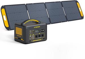 Vtoman Solar Generator Jump1500X+ 220W Solar panels