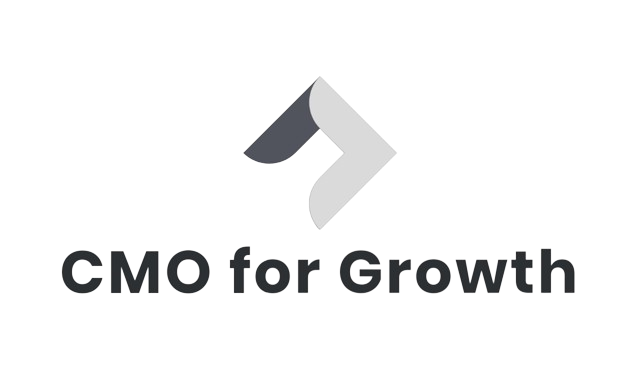 This is the logo for CMO for Growth, a fractional CMO company.
