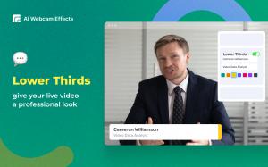 Webcam Effects Lower Thirds