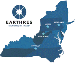 EARTHRES Regional Map