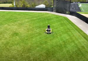 Varner's Lawn Care handles mowing and fertilization, as well as weed and pest control for its clients.