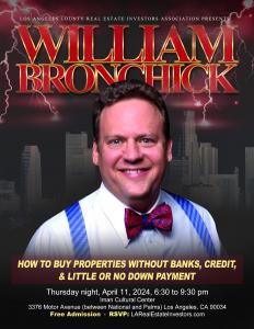 Bill Bronchcik flyer