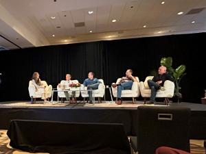 Industry Leaders Kristine Root, Matt O'Hayer, Andrew Vrbas, Tom McGrath and Scott Collier discuss regenerative supply chains at Natural Products Expo West