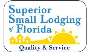 The logo for Superior Small Lodging of Florida