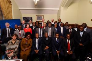 High Commisioners, Ambassadors and senior African government officials at House of Commons to protest Bill to ban importation of hunting trophies