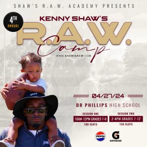 4th annual Kenny Shaws R.A.W. Camp