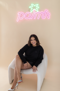 Palmr, an innovative and purpose-driven fashion brand co-founded by CEO Rebecca Roccanti,