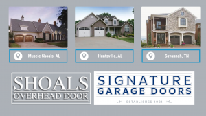 Shoals Overhead Door to Signature Garage Doors Rebranding