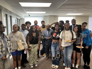 Langston School of Business professors hope to work with current high school students with dual enrollment and first-year students with financial literacy.