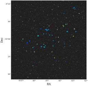 Image of 49 new galaxies