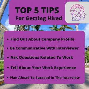 Best Tips for Getting Hired