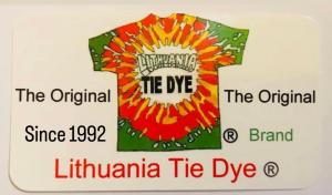 Greg Speirs’ original 1992 Barcelona Lithuania Tie Dye® t-shirts. 1992  Copyright & Trademark property of Greg Speirs. All rights reserved.