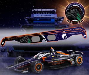 The Indianapolis Motor Speedway (IMS) will host one of the biggest U.S. Total Solar Eclipse watch parties in a stadium for 100,000. Attendees will receive collectible eclipse glasses (made by American Paper Optics).