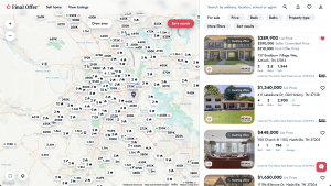 Search Nashville homes and make offers today