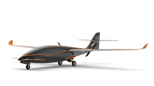 Modern electric 5 seat passenger aircraft