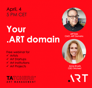 Your .ART domain – Free Live Webinar