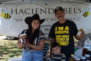 Bee Vendor at Family Farm Expo