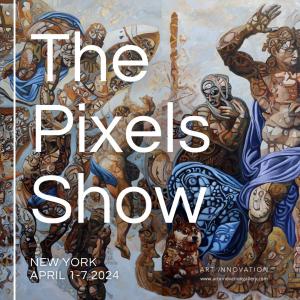 THE PIXELS SHOW NEW YORK | TIMES SQUARE APRIL 1-7 2024 An exhibition by Art Innovation