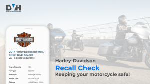 Harley Davidson Recall Check