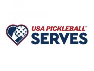 Logo of USA Pickleball Serves