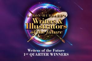 The 1st Quarter Writers of the Future Contest winners Volume 41 logo.
