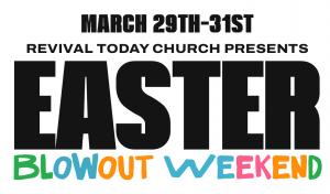 Easter Blowout Weekend Graphic