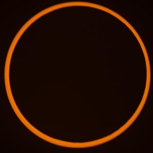 Diamond ring eclipse