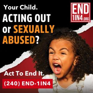 Is your child showing you signs of sex abuse? The campaign asks the general public to "look twice" and "think again."