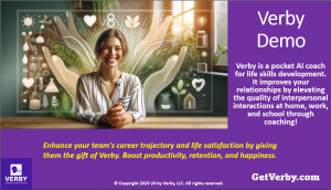 Verby from GetVerby.com is a pocket AI coach for life skills development
