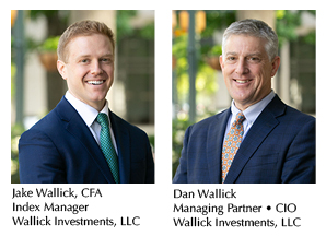 Daniel Wallick is CIO of Wallick Investments, and Jake Wallick, CFA, is Managing Director of Wallick Institutional