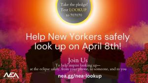 Look Up! Safely on April 8th