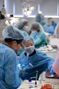 San Jose City College Dental Assisting Students in the classroom. 