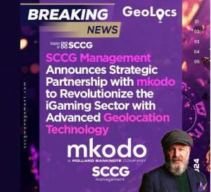 SCCG Management Announces Partnership with mkodo to Revolutionize the iGaming Sector with Geolocation Technology