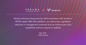 Pete Hoff quote for Tehama and Wursta Partnership