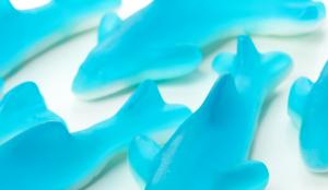 Pile of gummy sharks.