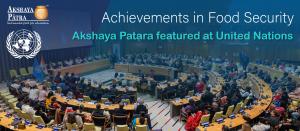 The Akshaya Patra Foundation’s 4 Billion Meals Milestone Commemorated at the United Nations