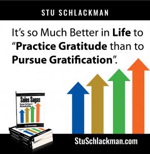 Quote from Stu Schlackman's book Sales Sagas- 1