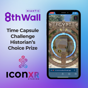 ICON XR Studios Wins First Historian's Choice Prize at 8th Wall Challenge