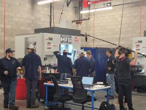 Teams competed by producing machined parts from the plans provided and milling them out of a 5-axis CNC machine.