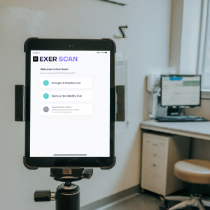 Exer Scan, a mobile healthcare assessment app from Exer AI