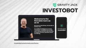 Machine Learning Pioneer Gravity Jack   Announces “InvestoBot”: Chatbot for Investors