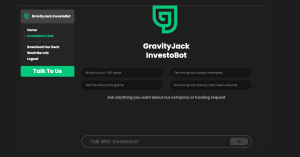 InvestoBot AI investment tool by Gravity Jack