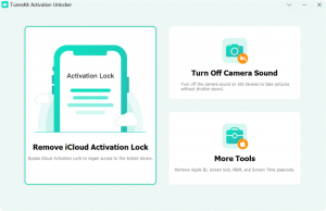 TunesKit Activation Unlocker V3.0.0 2024