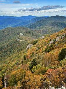 Shenandoah National Park with fall colors, photo by Kristin Repchick