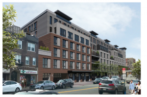 Rendering of The Forte’s at 95 Anderson Street. Designed by MVMK Architecture.