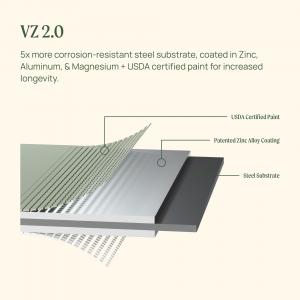 The first material of its kind, VZ 2.0’s exceptional performance has been verified at the Texas A&M National Corrosion & Materials Reliability Lab.